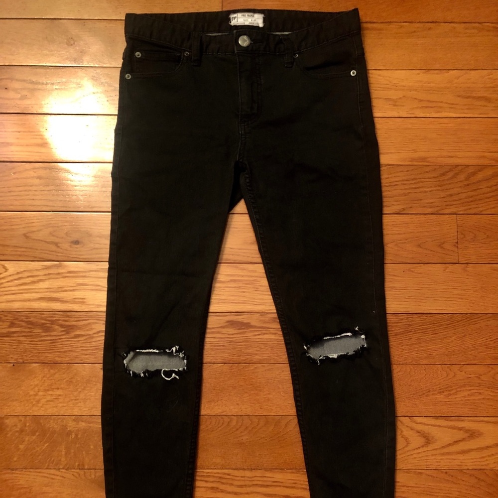 Free People Ripped Jeans!